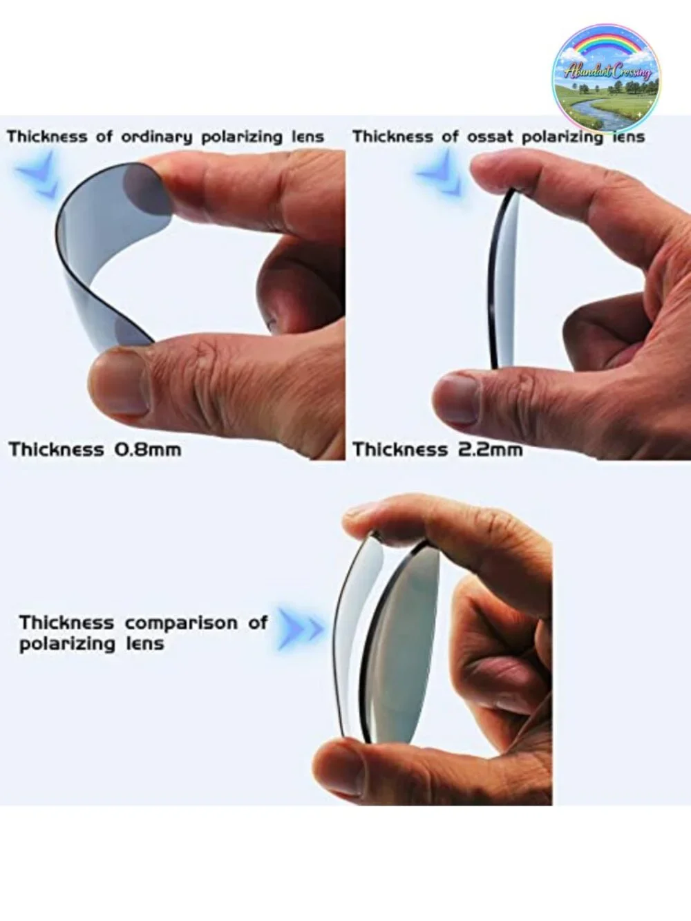 Polarized Side Shield Sunglasses Titanium Alloy Aviator Hiking Fishing